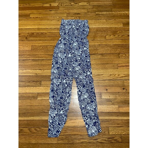 Lilly Pulitzer x Target Blue Fish Pattern Romper Jumpsuit Women's Size Small - Picture 5 of 5